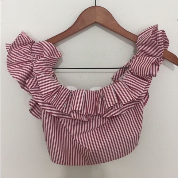 ‎Wayf Off The Shoulder ruffle top - Picture 2 of 4